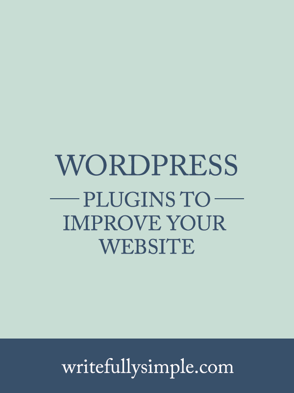 WordPress Plugins to Improve Your Website